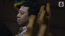 Terdakwa dugaan suap jual-beli jabatan di lingkungan Kemenag, M Romahurmuziy saat menjalani sidang lanjutan di Pengadilan Tipikor, Jakarta, Rabu (16/10/2019). Sidang mendengar keterangan saksi-saksi. (Liputan6.com/Helmi Fithriansyah)