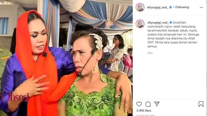 Omas Wati (Foto: Instagram/@ellysugigi_real_)