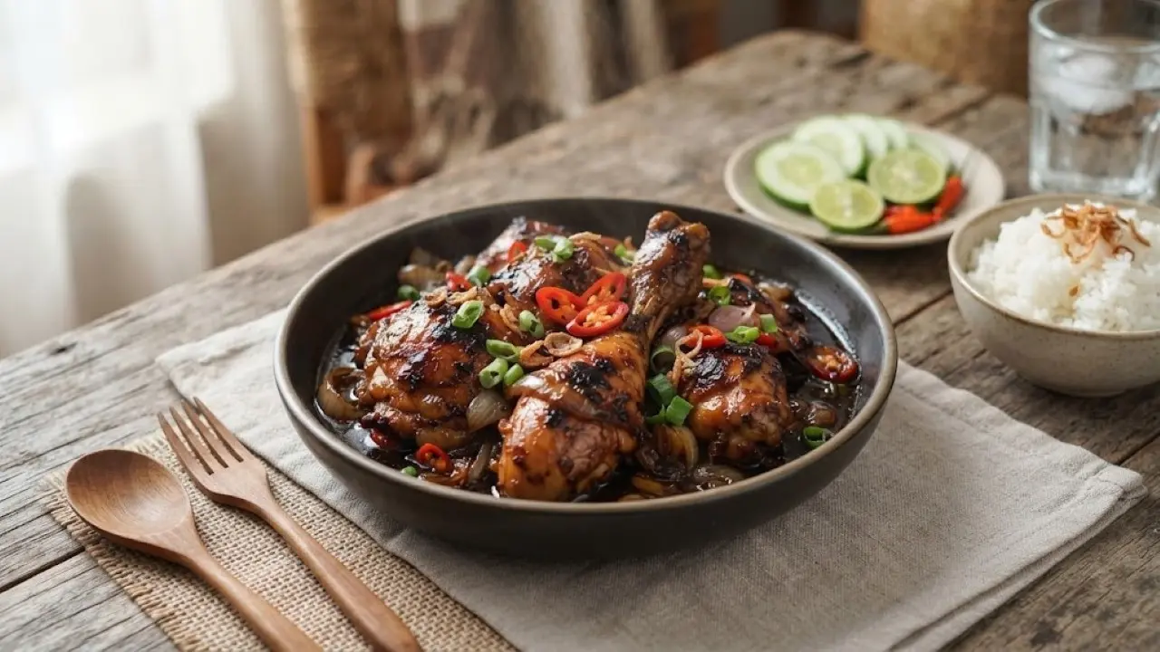 Resep Ayam Kecap Pedas Manis