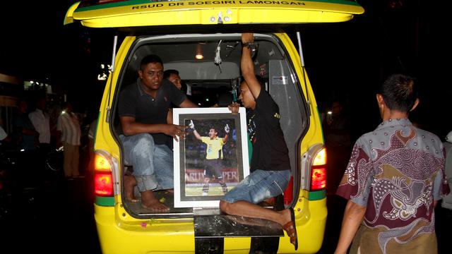 Detik-Detik Insiden Meninggalnya Kiper Persela Choirul Huda