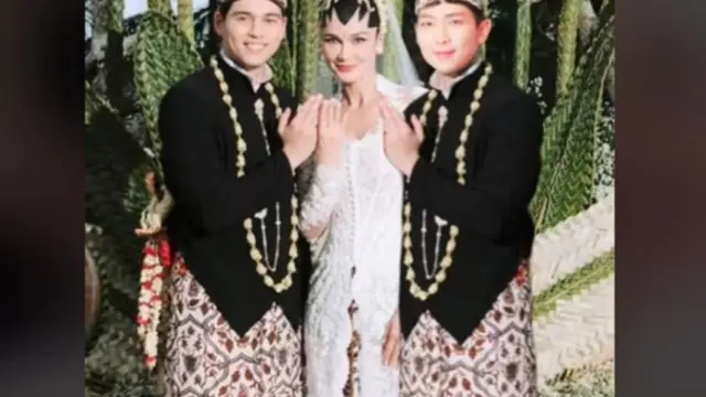 RM dan V BTS Selesai Wamil, Luna Maya Berkelakar Soal Waktu Pernikahannya dengan Maxime Bouttier.  foto: TikTok @lunamaya