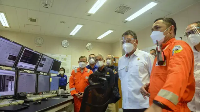 Menteri ESDM Resmikan Pengembangan Lapangan Merakes Dalam Rangka Menjaga Produksi Gas Nasional di Tengah Pandem