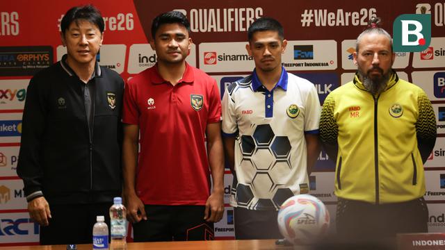 Konferensi Pers Jelang Laga Putaran Pertama Kualifikasi Piala Dunia 2026: Timnas Indonesia vs Brunei Darussalam
