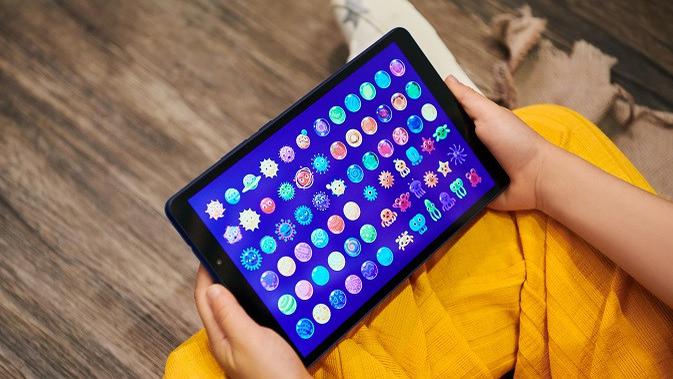 Huawei MatePad T8 yang baru saja diperkenalkan. (Dok. Huawei)