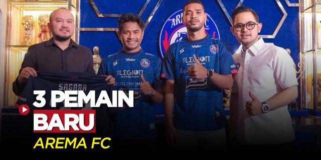 VIDEO: Arema FC Kembali Perkenalkan Rekrutan Pemain Anyar di Bursa Transfer BRI Liga 1