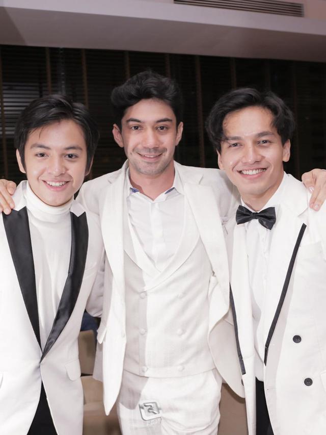 Angga Yunanda, Reza Rahadian, dan Jefri Nichol. (Foto: Dok. Instagram @jefrinichol)