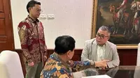 Calon Gubernur dan Wakil Gubernur Sulawesi Tengah Ahmad Ali-Abdul Karim Aljufri (AKA) bersama Ketua Umum Partai Gerindra Prabowo Subianto (Istimewa)
