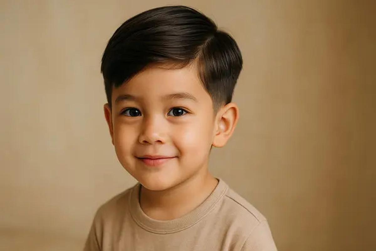 12 Model Rambut Poni Anak Laki-Laki ala Korea yang Lagi Tren