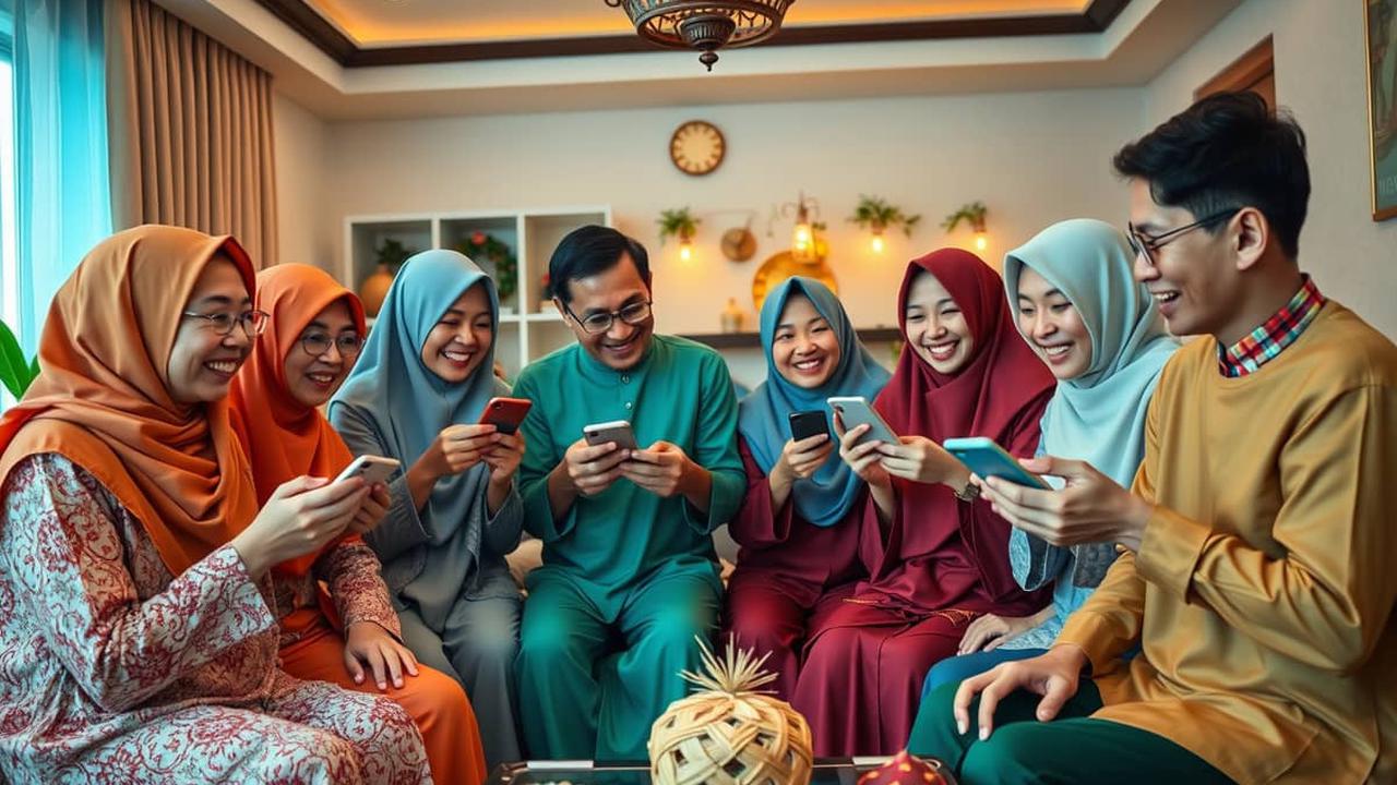 ucapan lebaran kocak