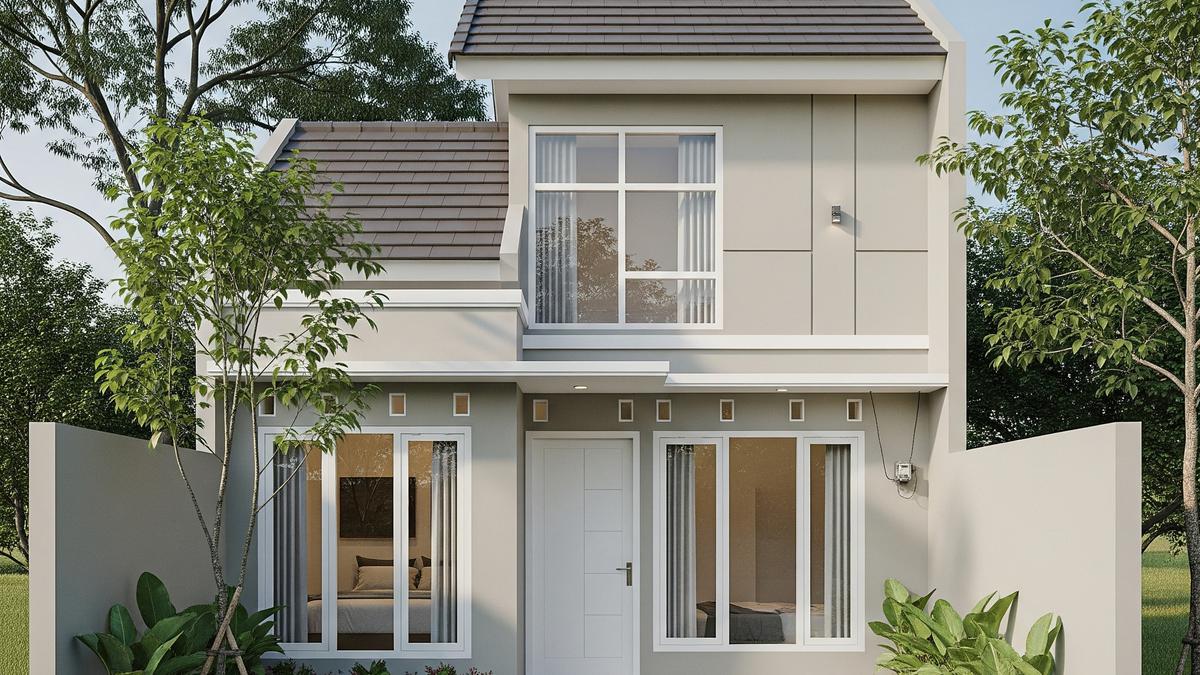 Inspirasi 10 Desain Rumah Sederhana 7x12, Solusi Hunian Nyaman di Lahan Terbatas