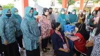 Vaksinasi ibu hamil di Makassar (Liputan6.com/Fauzan)