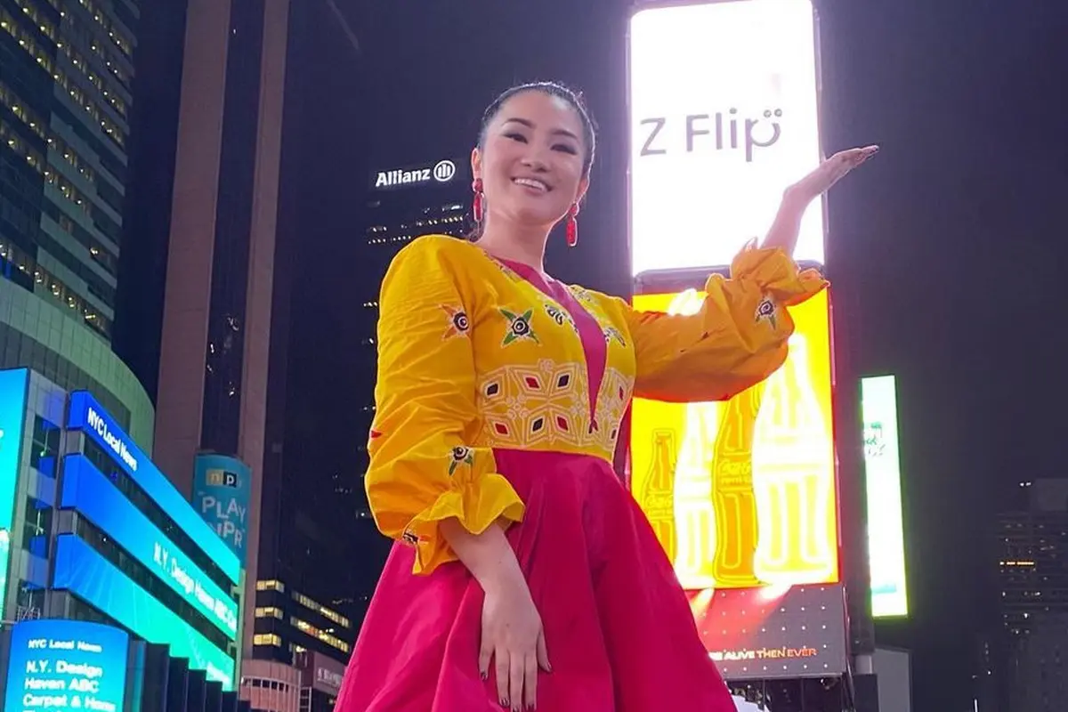 Fitri Carlina Bawa Dangdut Melantun di Times Square New York City. (instagram.com/fitricarlina)