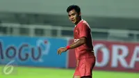 Pemain PSM Makassar Asnawi Mangkualam Bahar (Liputan6.com/Helmi Fitriansyah)