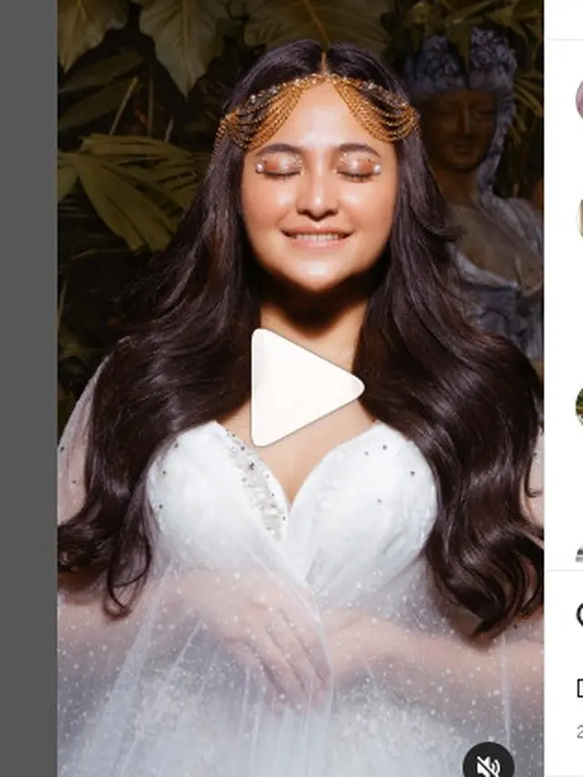 Marshanda tampil cantik dalam pemotretan terbaru (Foto oleh: @dariusmanihuruk, sumber Instagram @marshanda99)