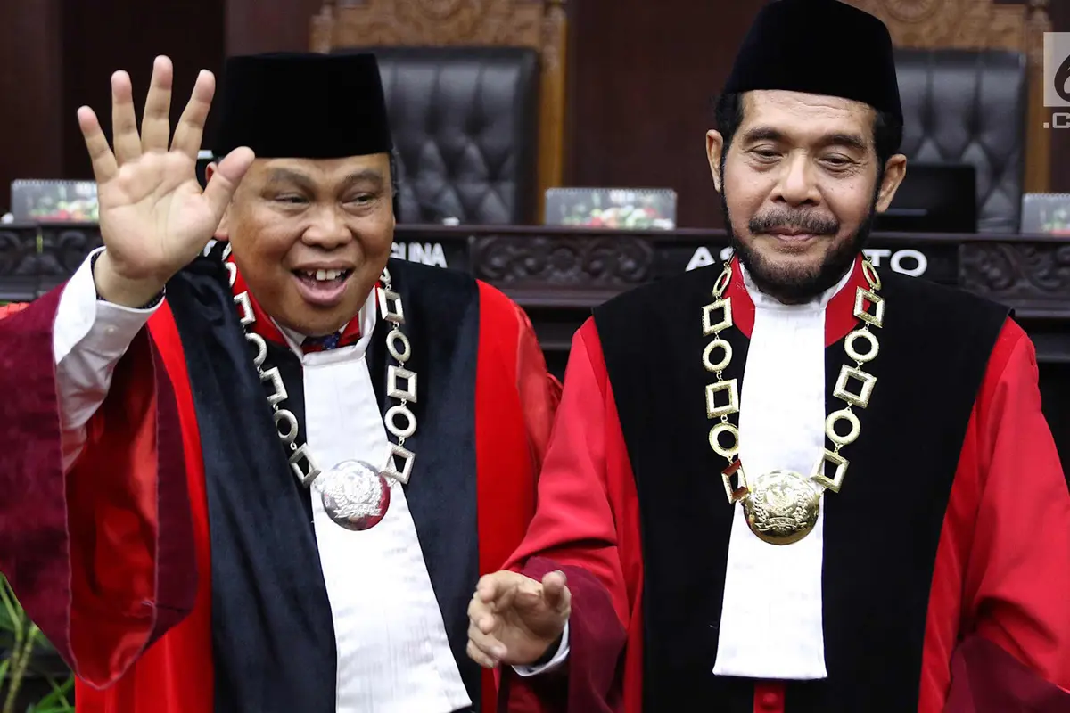 Anwar Usman Bacakan Sumpah Jabatan Ketua MK