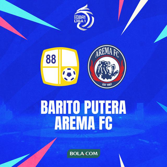 BRI Liga 1 - Barito Putera Vs Arema FC