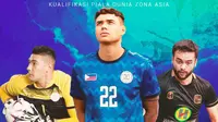 Timnas Filipina - 3 Pemain Filipina yang Bisa Bikin Timnas Indonesia Merana:&nbsp;Neil Etheridge, Kenshiro Daniels,&nbsp;Mike Ott (Bola.com/Adreanus Titus)