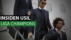 Berita video James mengisengi rambut Marcelo kala mendarat di Cardiff, Jumat (2/6/2017). Real Madrid menghadapi Juventus di final Champions.