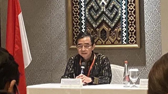 Ketua Panitia Childhood Immunization Update 2023 dan Ketua Satgas Imunisasi IDAI, Hartono Gunardi (Liputan6/Tiara Laninda)