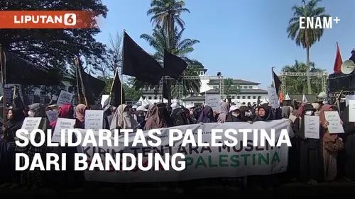 VIDEO: Ribuan Warga Tuntut Pemerintah Beri Bantuan ke Palestina