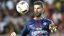 Thiago Motta merupakan salah satu pilar kebangkitan Paris Saint-Germain (PSG) beberapa musim terakhir. Usia diyakini menjadi alasan PSG tidak  memperpanjang kontraknya yang berakhir pada 30 Juni 2017. (EPA/Sesbastien Nogier)