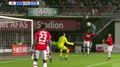 Mathias Pogba mencetak gol perdana pada menit ke-86 untuk Sparta Rotterdam (22/1/2017)