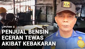 Api Sambar Bensin Eceran, Pemilik Warung Tewas dalam Kebakaran