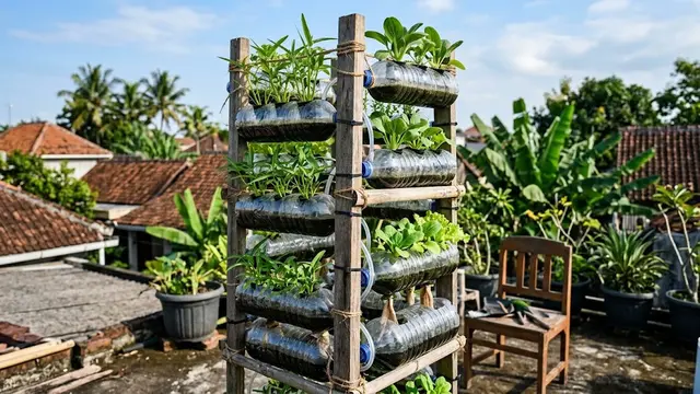 Model Tower Hidroponik Murah yang Cocok untuk Pemula