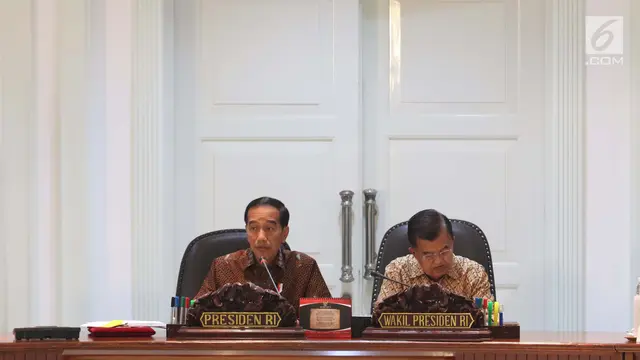 Jokowi Pimpin Ratas Transportasi Jabodetabek