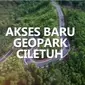 Akses baru ke Geopark Ciletuh (@jabarprovgoid/Instagram)