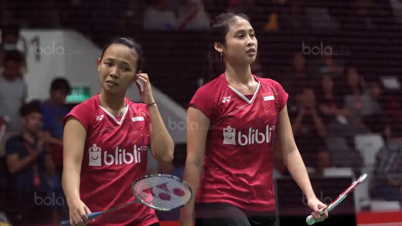 Della Haris/Rizky Amelia, Daihatsu Indonesia Masters 2018, Bola.com