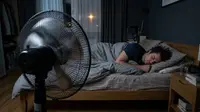 Alasan Mengapa Ada Orang yang Tidak Bisa Tidur Tanpa Menyalakan Kipas Angin Meski Udara Dingin