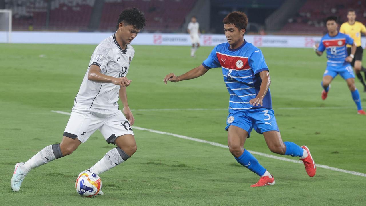 FOTO: Garuda Muda Menang Tipis atas Filipina, Tiket Semifinal Makin Dekat