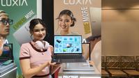 Foto Laptop Luxia i3 saat peluncuran Polytron Luxia Series di Jakarta. Matahari Kartika Purusakara/Liputan6.com