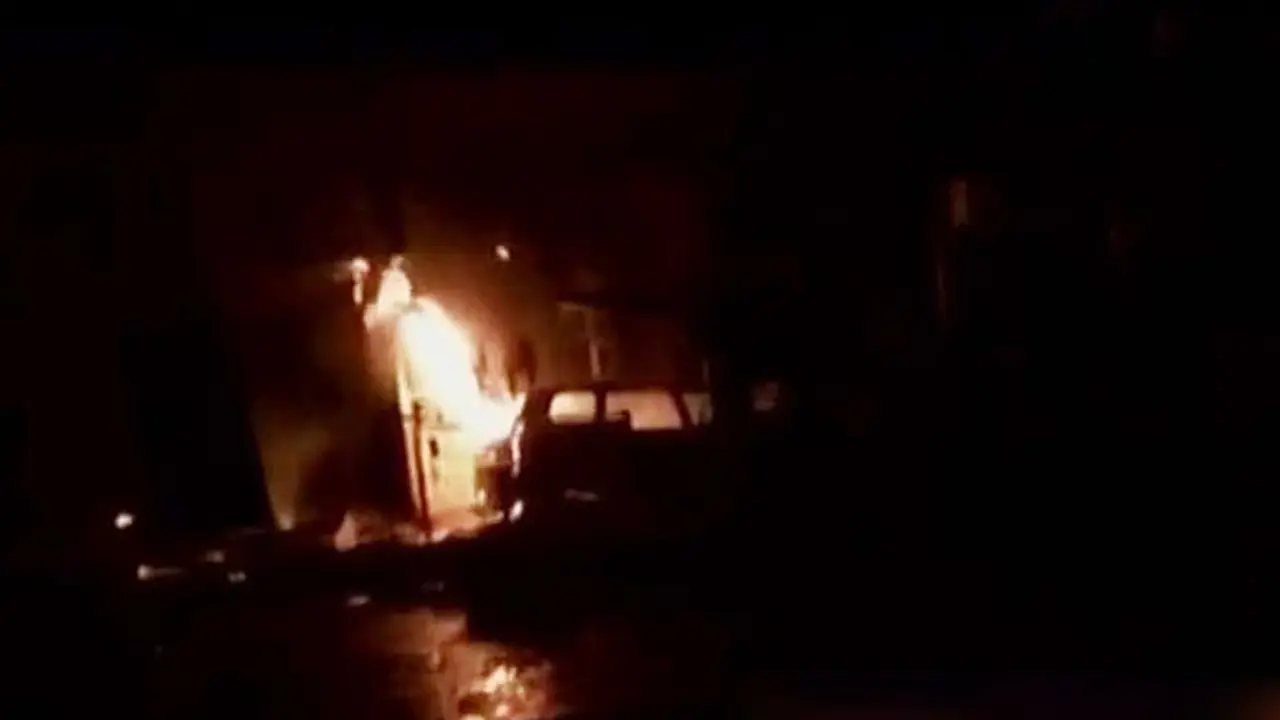 SPBU Terbakar