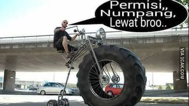 7 Potret Modifikasi Sepeda Nyeleneh Ini Bikin Geleng Kepala