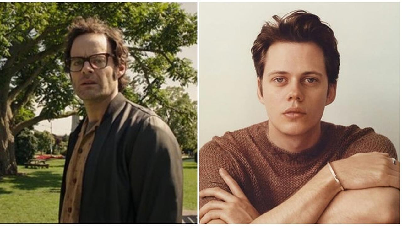 Kocak, Begini Ekspresi Bill Hader Takut Lihat Mata Skarsgard di Balik Layar IT: Chapter 2