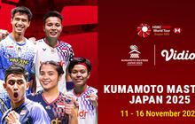 Link Live Streaming Badminton Kumamoto Masters Japan 2025, Eksklusif di Vidio