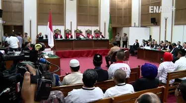 Sidang Ahok, menghadirkan 7 orang saksi yang meringankan terdakwa Basuki Tjahaja Purnama dalam kasus dugaan penistaan agama