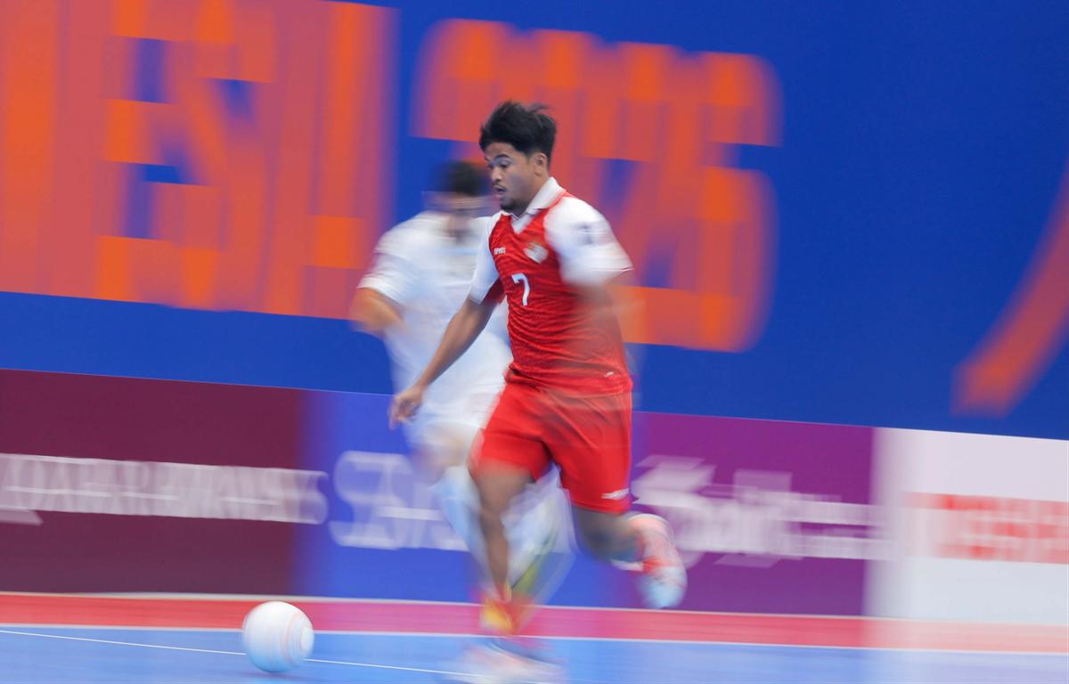 FOTO: Timnas Futsal Indonesia Gagal Juara Asia Usai Kalah Adu Penalt