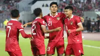 Penyerang Timnas Indonesia, Ramadhan Sananta, mencetak gol ke gawang Brunei Darussalam pada matchday kedua Grup A Piala AFF 2022 di KLFA Stadium, Kuala Lumpur, Senin (26/12/2022). (Bola.com/Zulfirdaus Harahap)
