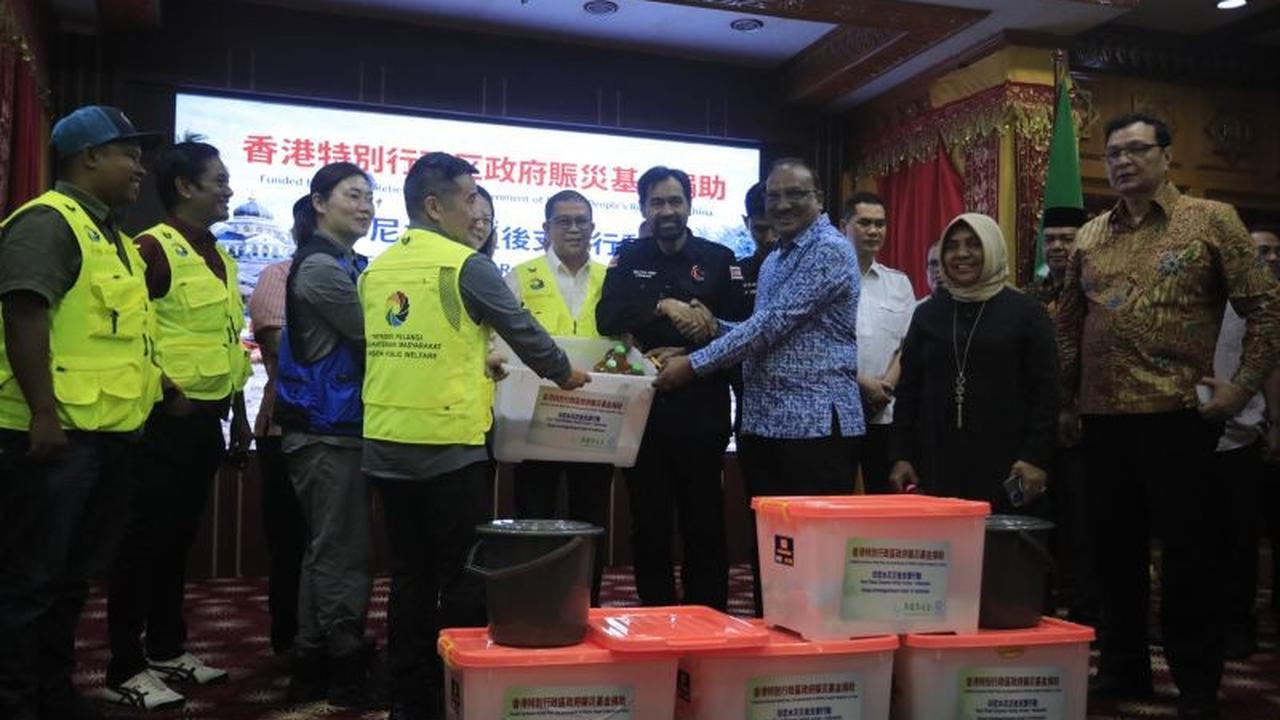 Aceh Terima Bantuan Kemanusiaan Internasional dari Tiongkok dan Malaysia Pascabencana