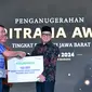 Penganugerahan Jaminan Sosial Ketenagakerjaan PARITRANA AWARD Provinsi Jawa Barat di Aula Barat Gedung Sate, Kota Bandung, Sabtu (24/8/2024).(sumber foto: Biro Adpim Jabar)