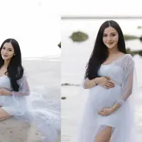 Selama masa kehamilan, Bella Bonita terlihat makin terlihat menawan dengan gaya busananya [@bellabonita_r.a]