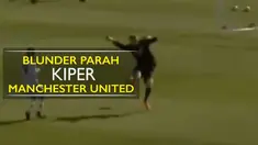 Video blunder kiper Manchester United U-18, Alex Fojticek, yang lebih parah dari yang dilakukan kiper Barcelona, Marc-Ander ter Stegen.