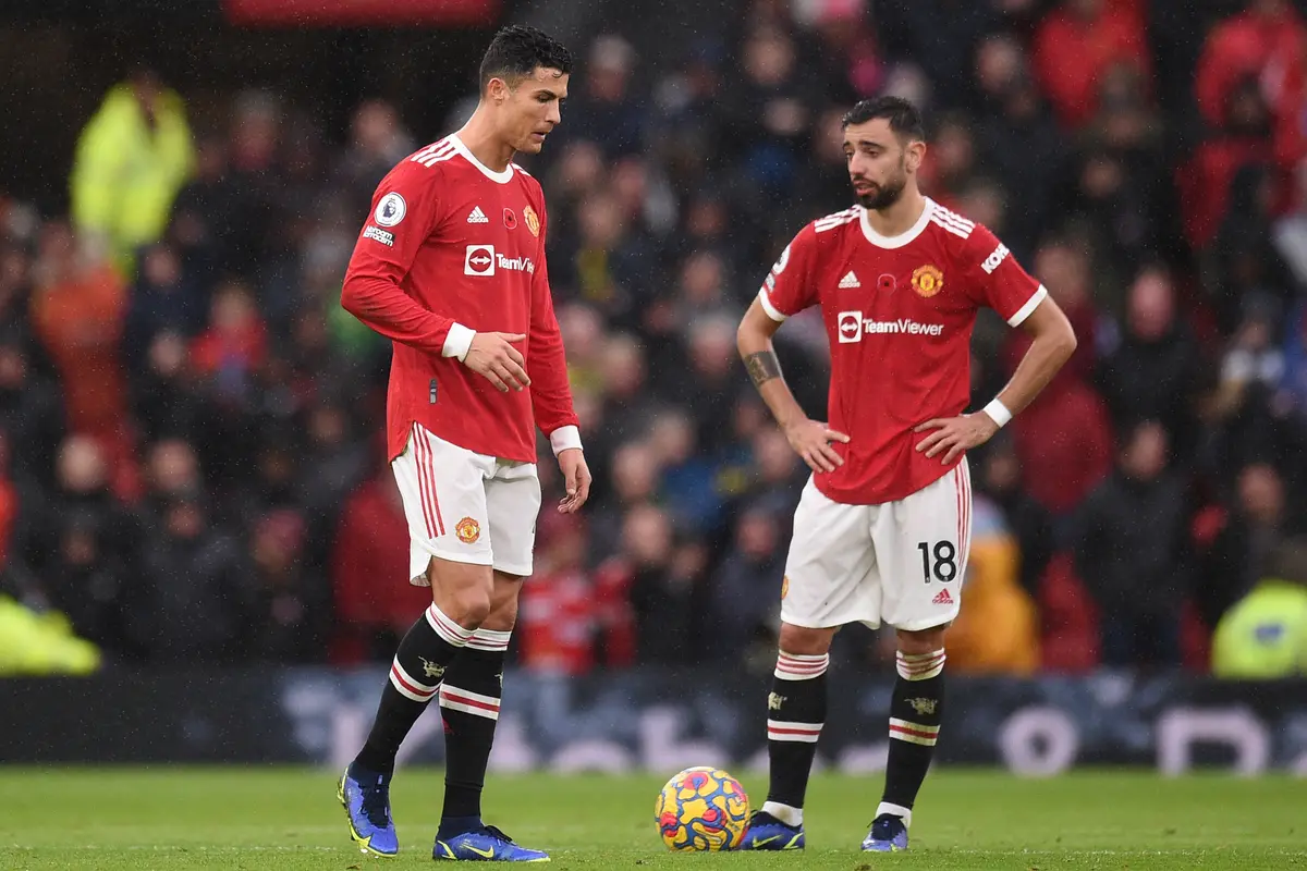 Cristiano Ronaldo dan Bruno Fernandes 7 November
