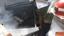 Mes Karyawan Tambak di Jembarana Ludes Terbakar