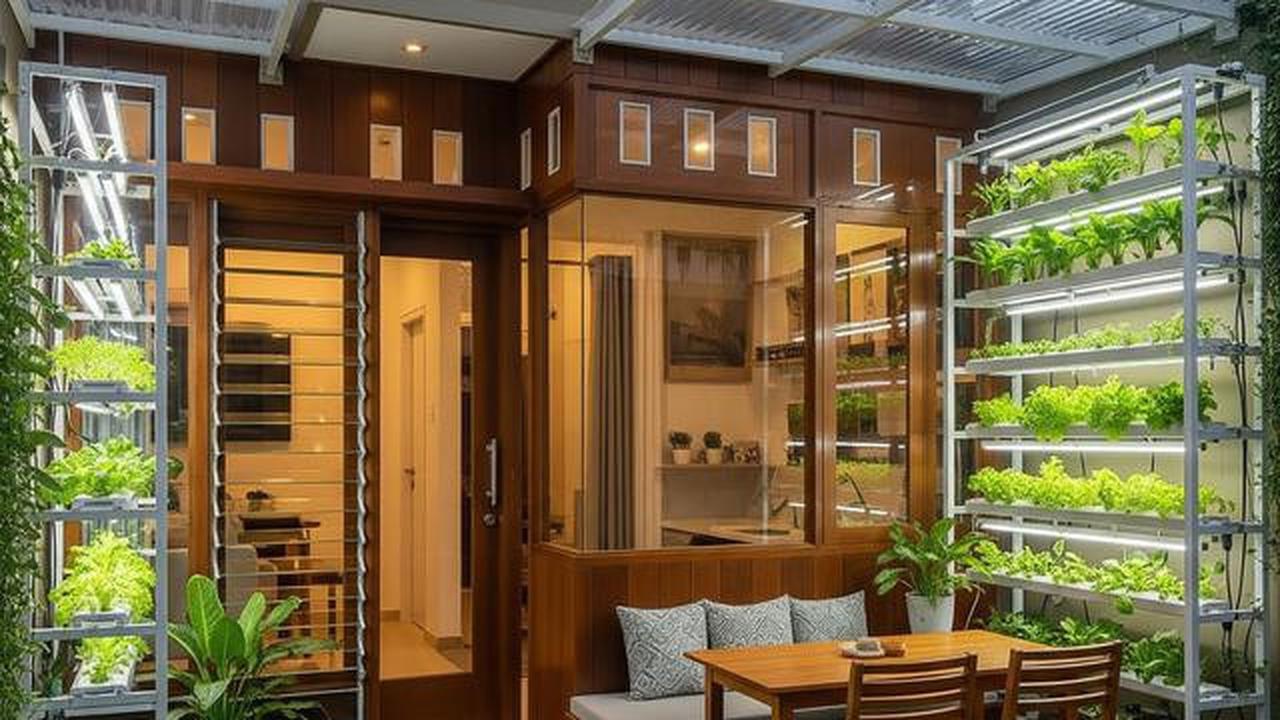 9 Model Rumah Mungil tapi Punya Halaman Belakang untuk Hidroponik, Mini tapi Maksimal