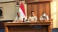 Juru Bicara Kementerian Kesehatan Republik Indonesia (Kemenkes RI) Mohammad Syahril kenaikan kasus COVID-19 biasanya memang karena subvarian baru seperti Arcturus. (Foto: Liputan6.com/Ade Nasihudin)