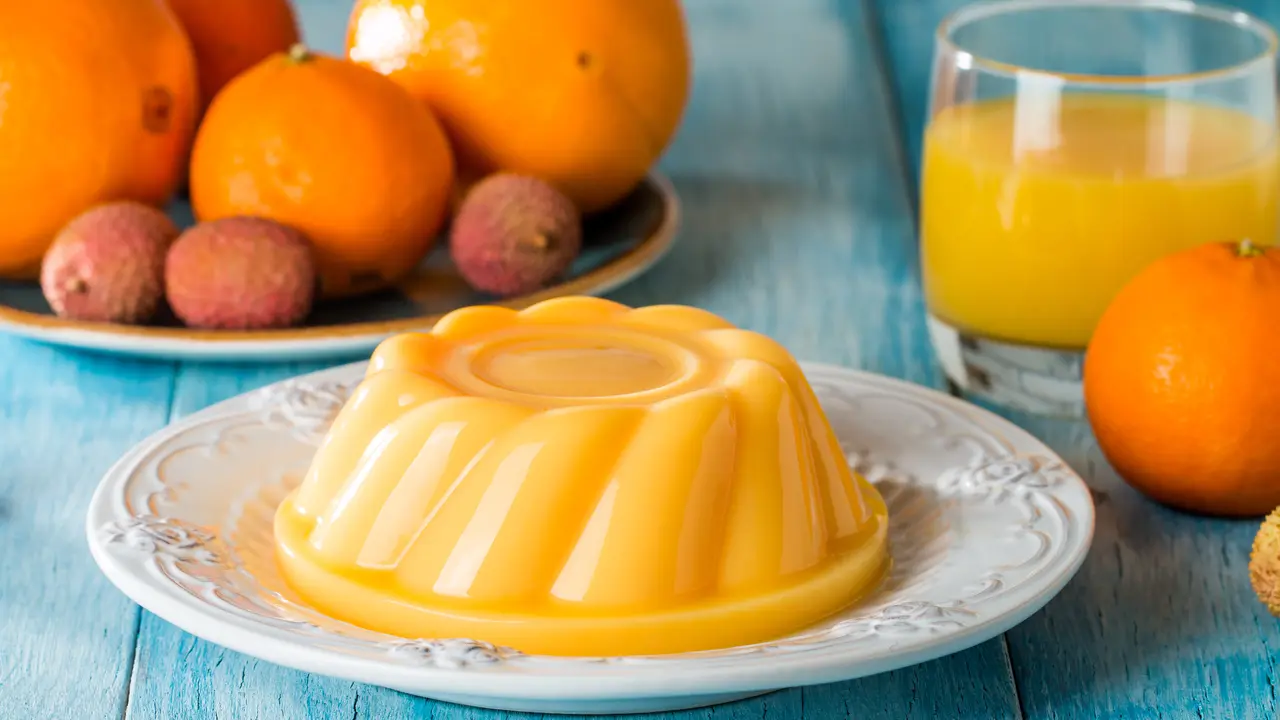 puding jeruk